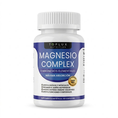 Magnesio Suplemento 8 Elemental 1000mg